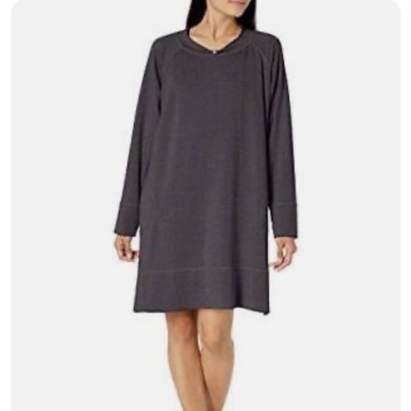 Women's Urban Muu Muu Short Lounge Caftan (Ash O/S) - Picture 1 of 13